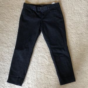 Banana republic stretch denim Sloan fit crop